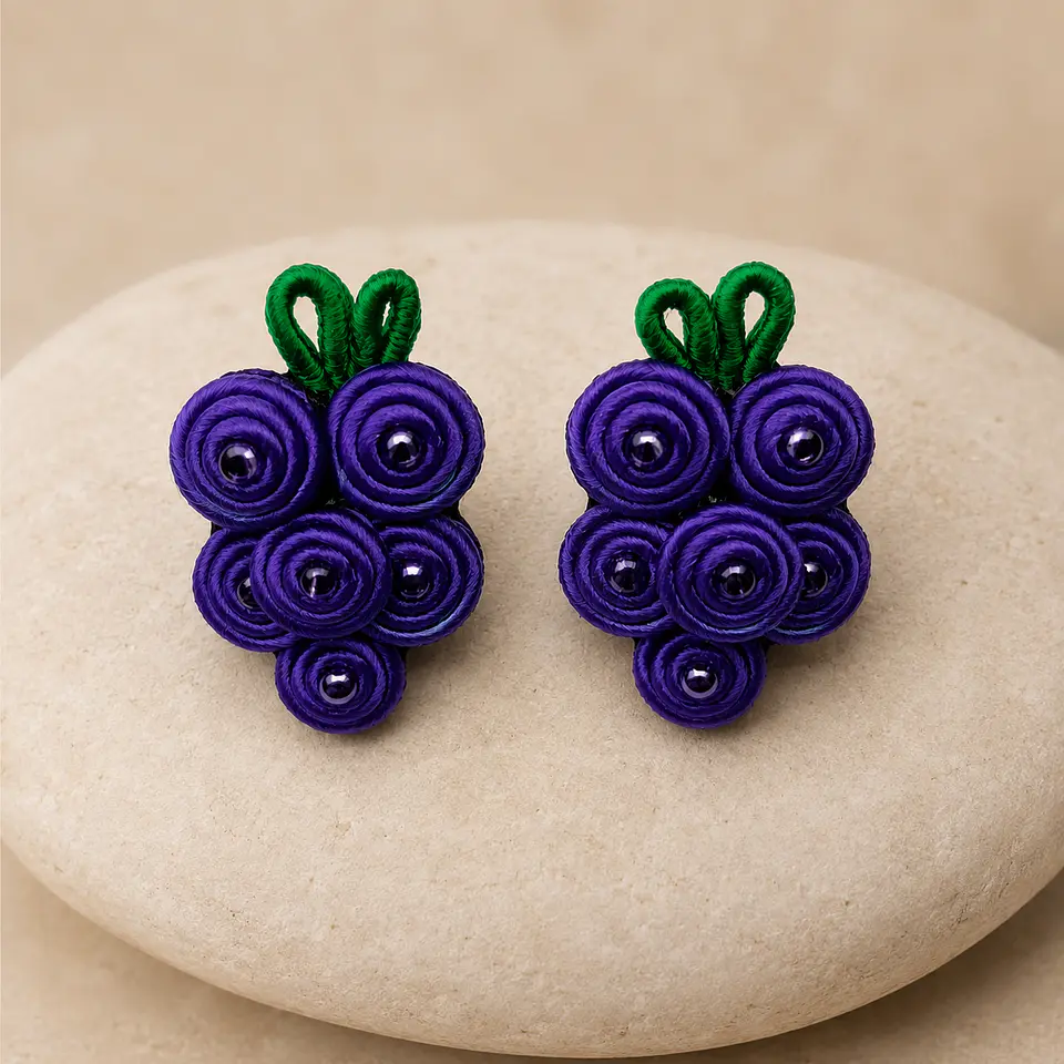 Aretes Uvas 1