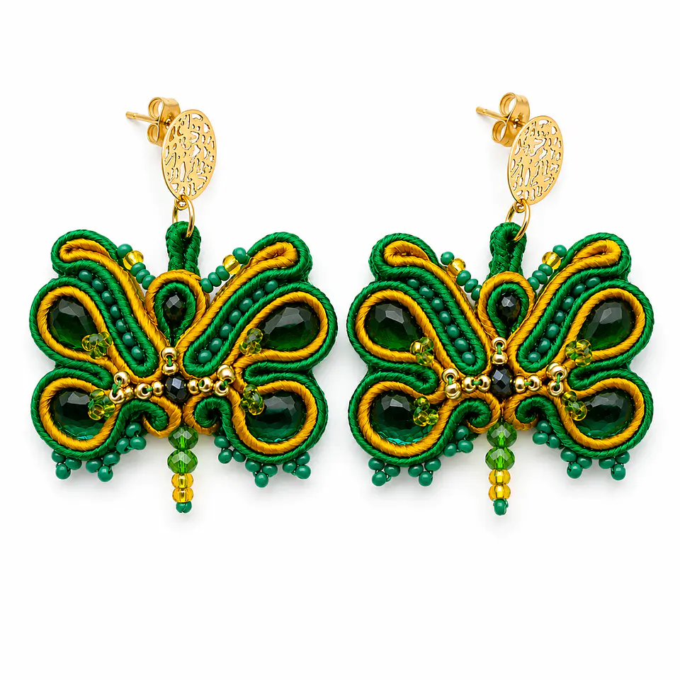 Aretes Mariposa 4