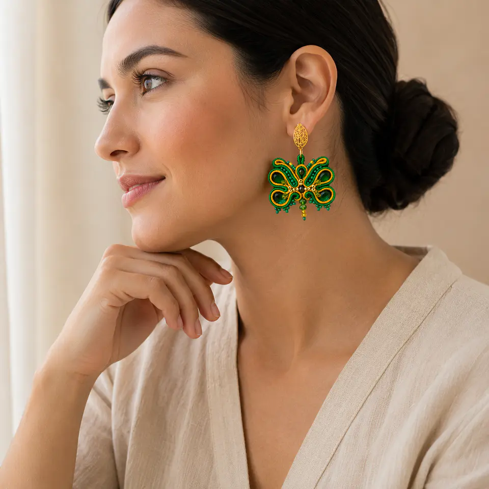Aretes Mariposa 2