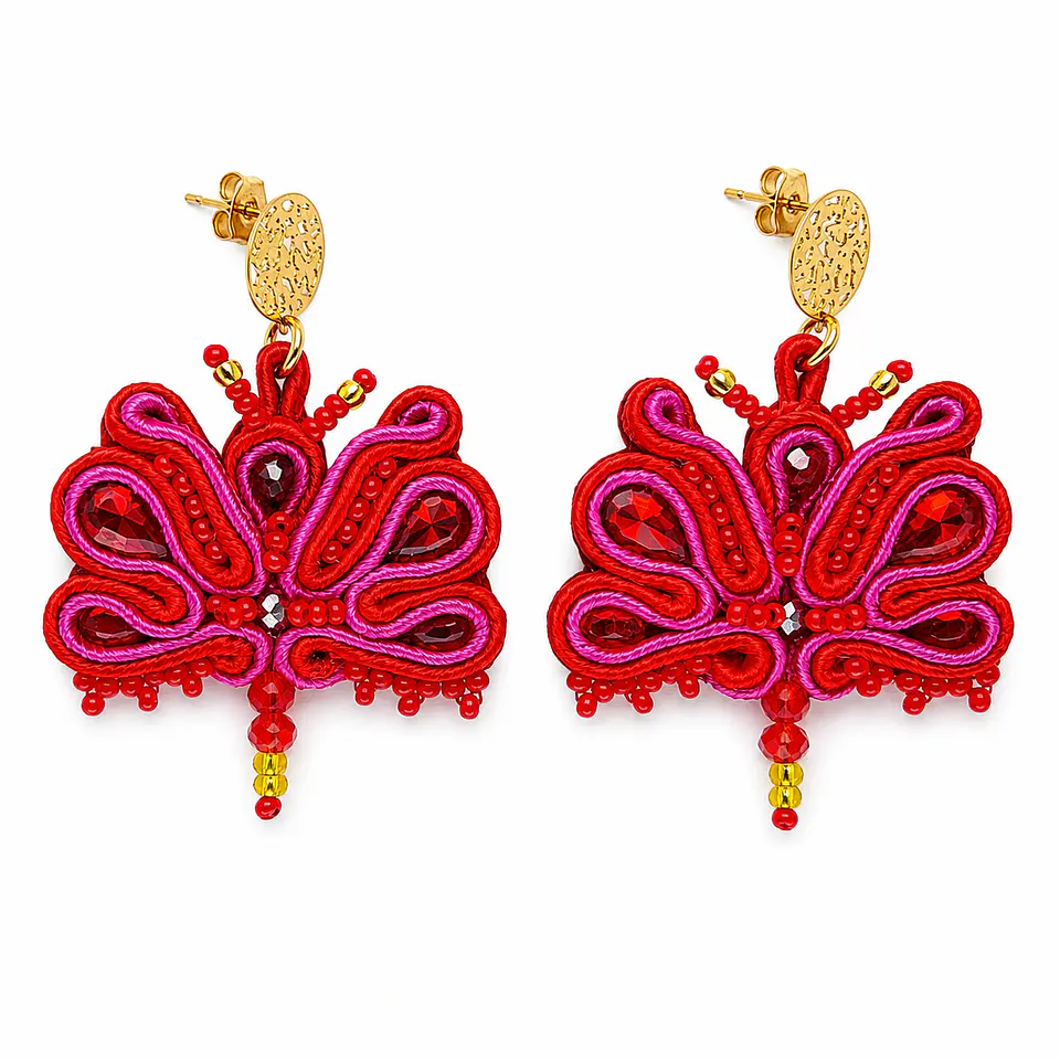 Aretes Mariposa 5