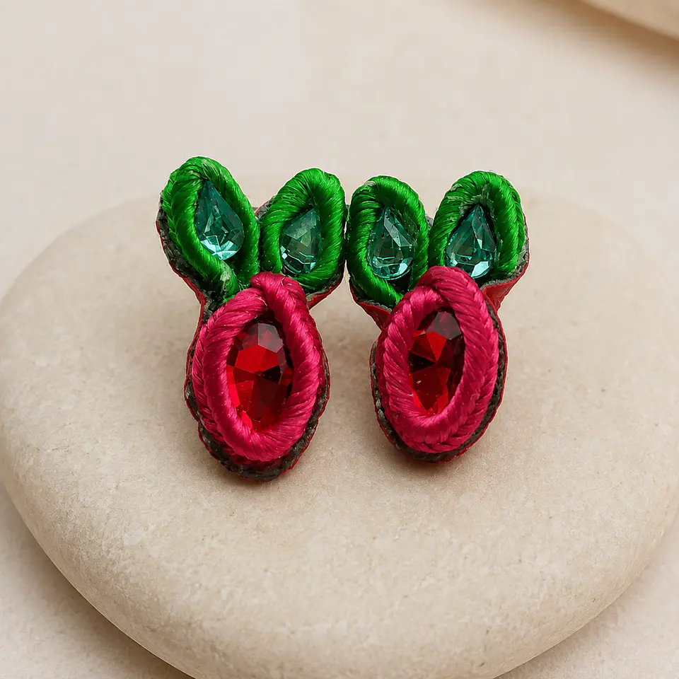Aretes Fresas 1