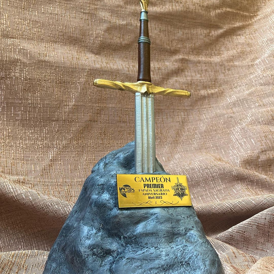 Galardón impreso en 3D 3