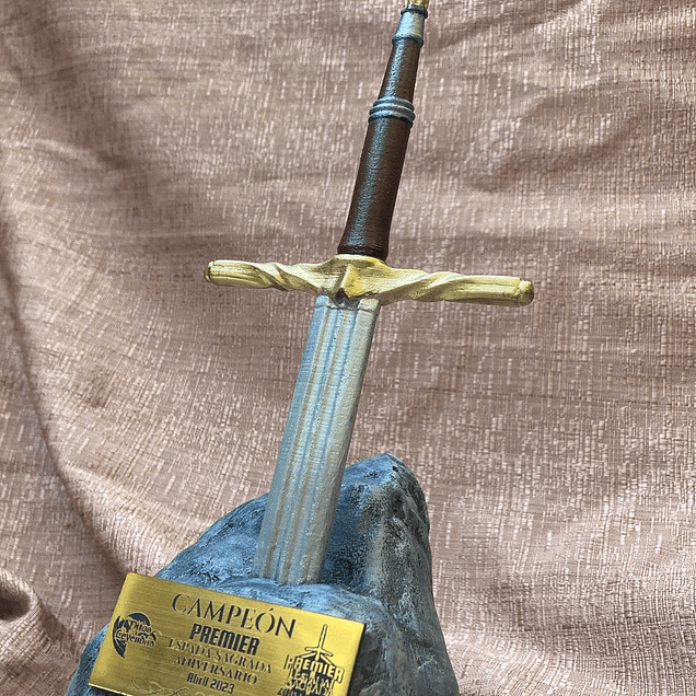 Galardón impreso en 3D 4