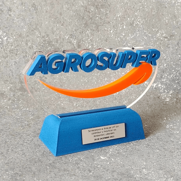 Galardón mixto personalizado 1