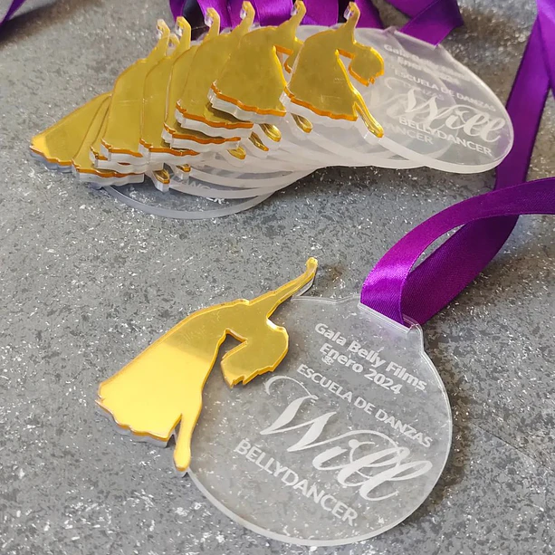Medalla Bailarina 3