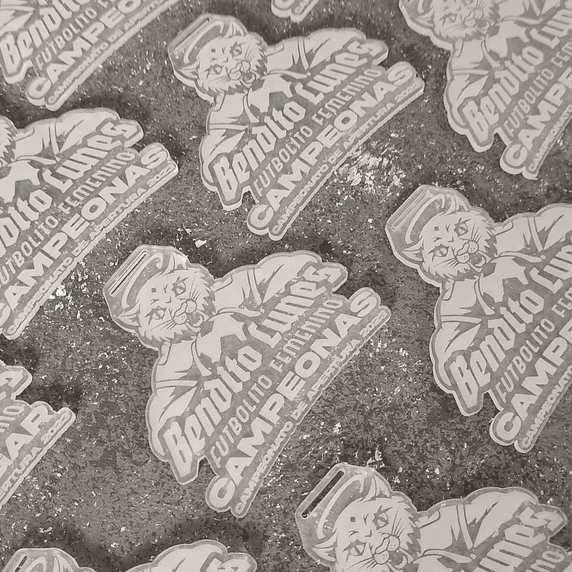 Medalla Forma Personalizada de Acrílico 4