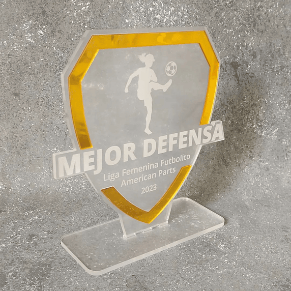 Galardón Escudo de Acrílico 2