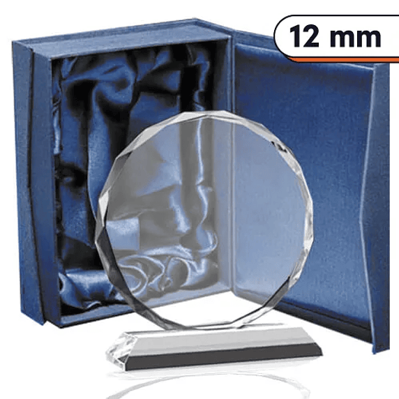 Galvano de Cristal Biselado 12mm de Espesor 1