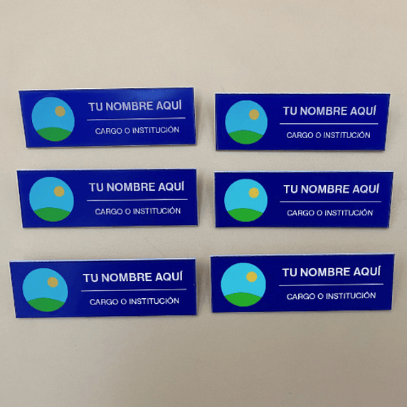 Piochas de Acrílico Sublimado 1