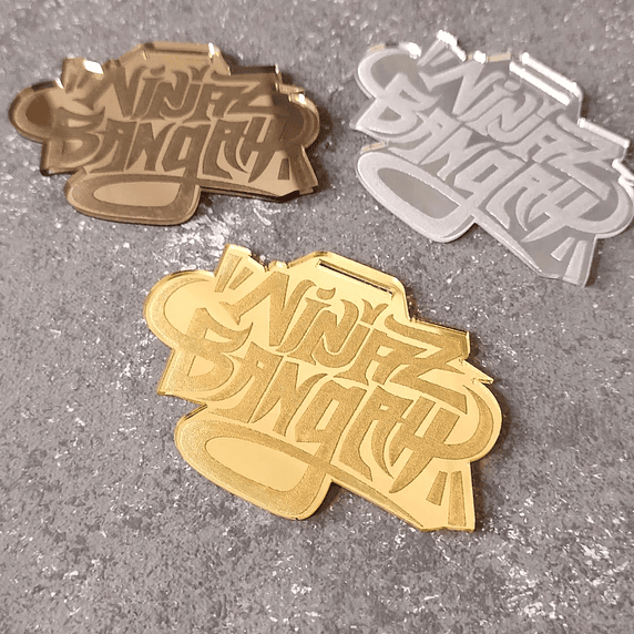 Medalla Forma Personalizada de Acrílico 2