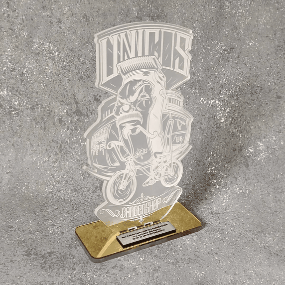 Galardón Forma Personalizada de Acrílico 2