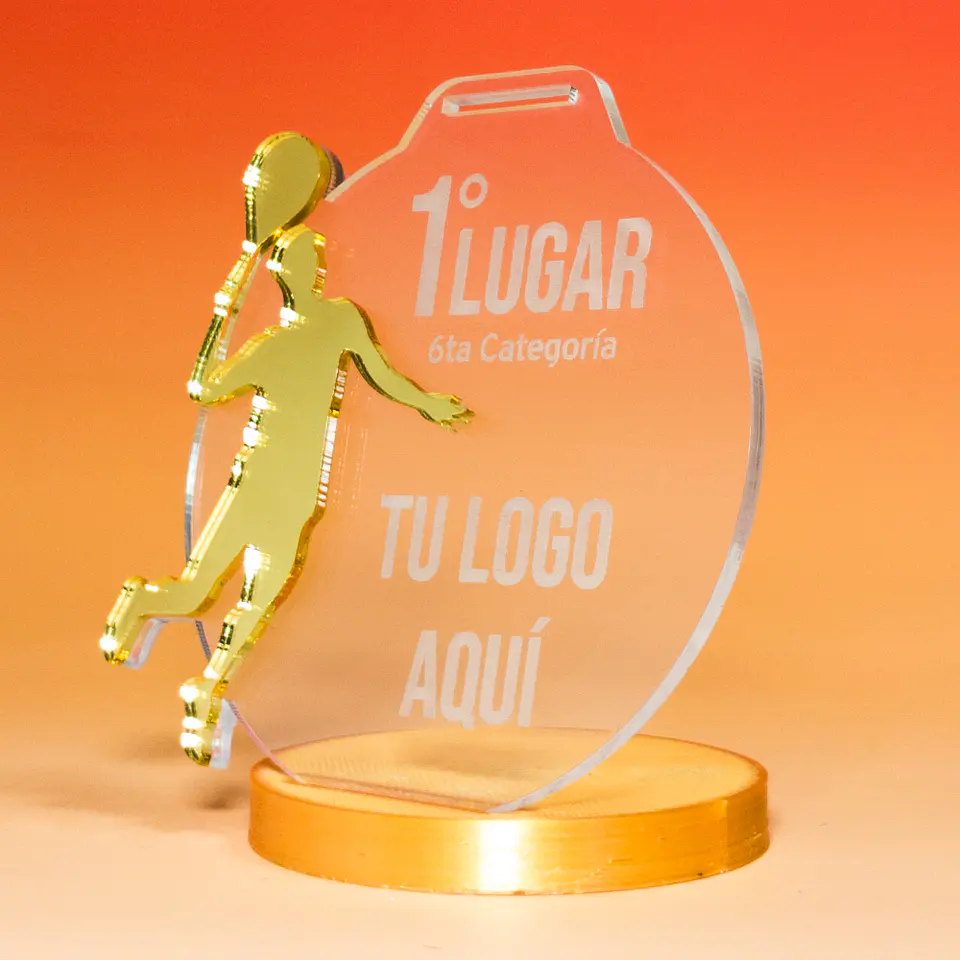 Medalla Jugador Pádel  2