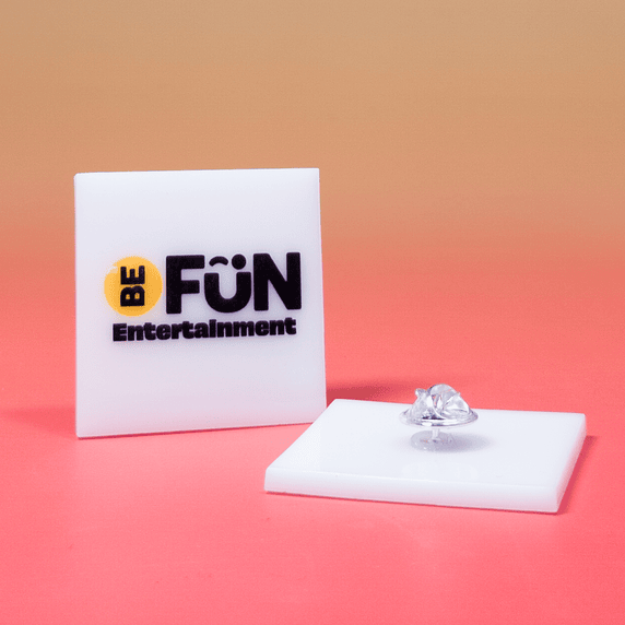 Pines de Acrílico Sublimado 2