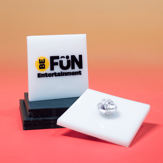 Pines de Acrílico Sublimado 1