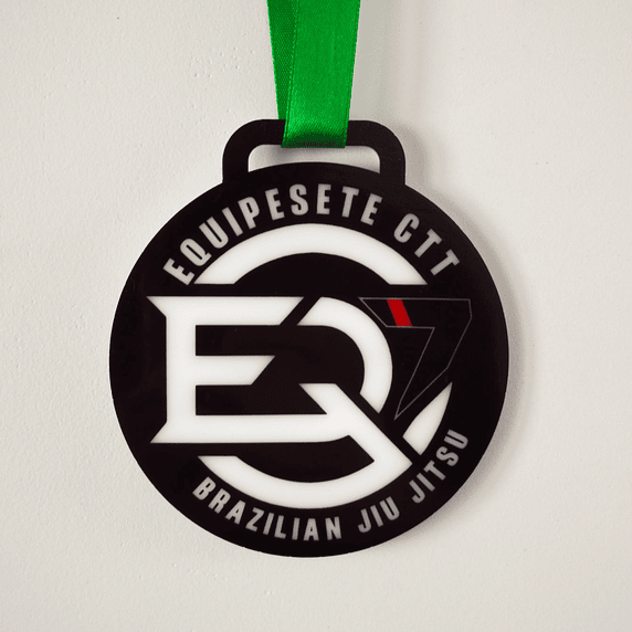 Medalla Circular de Acrílico Sublimada 1