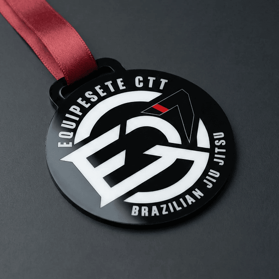 Medalla Circular de Acrílico Sublimada 1