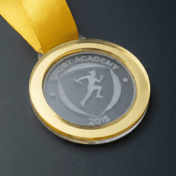 Medalla Circular de Acrílico 1