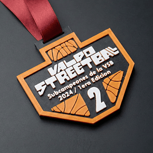 Medalla impresa en 3D