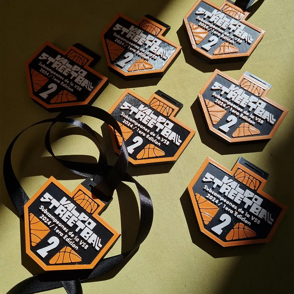 Medalla 3D Personalizada 6
