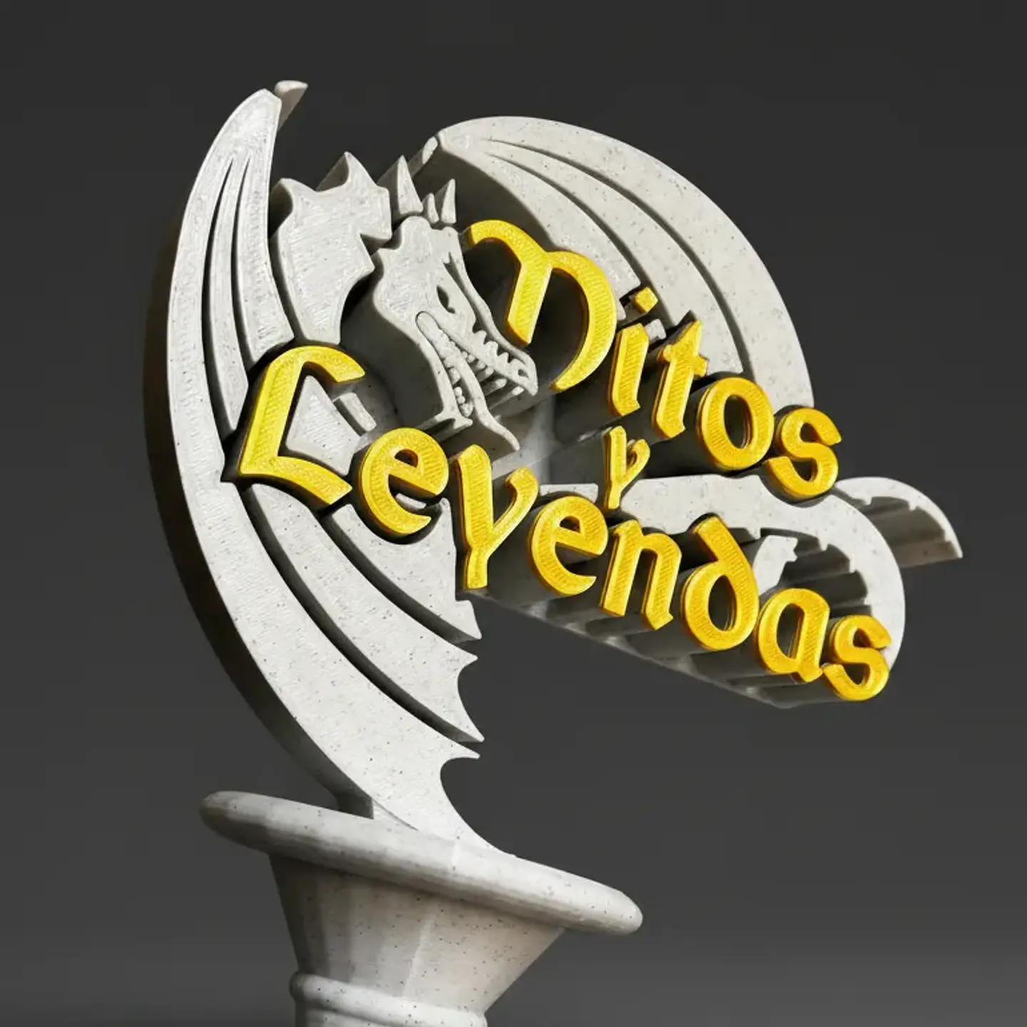 Trofeo 3D Personalizado 1