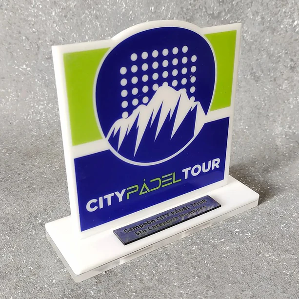 Trofeo Personalizado Full Color 2