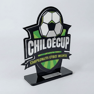 Galardón Personalizado de Acrílico Sublimado