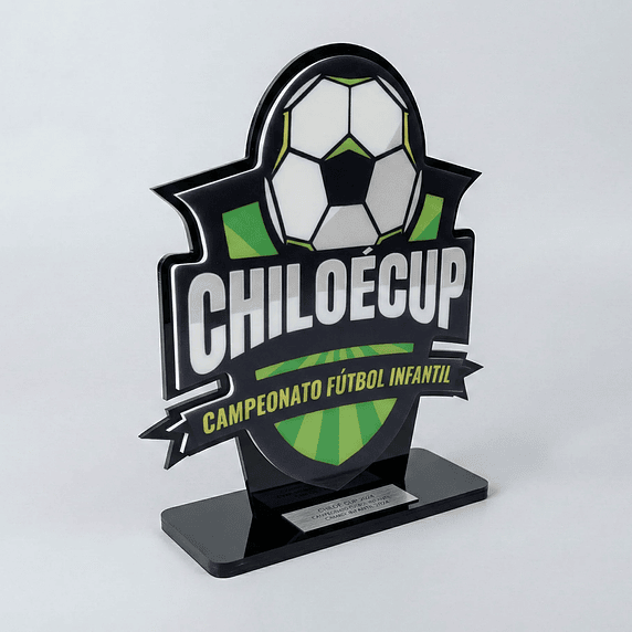 Galardón Personalizado de Acrílico Sublimado 1