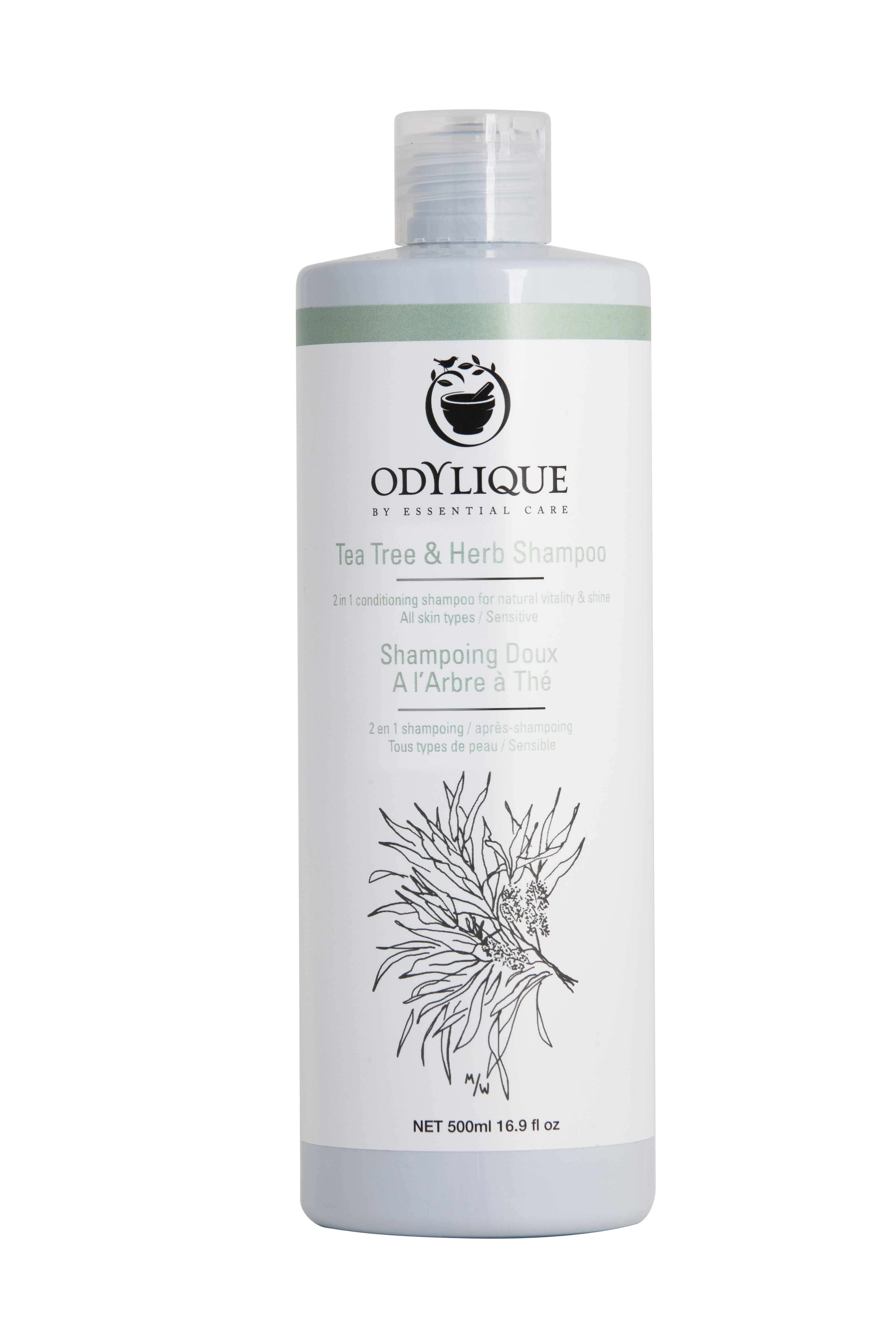 Shampoo de Árvore-de-Chá e Ervas 500ml