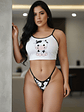 X4 PIJAMA CONJUNTO SEXY MUU 💕 - Miniatura 4