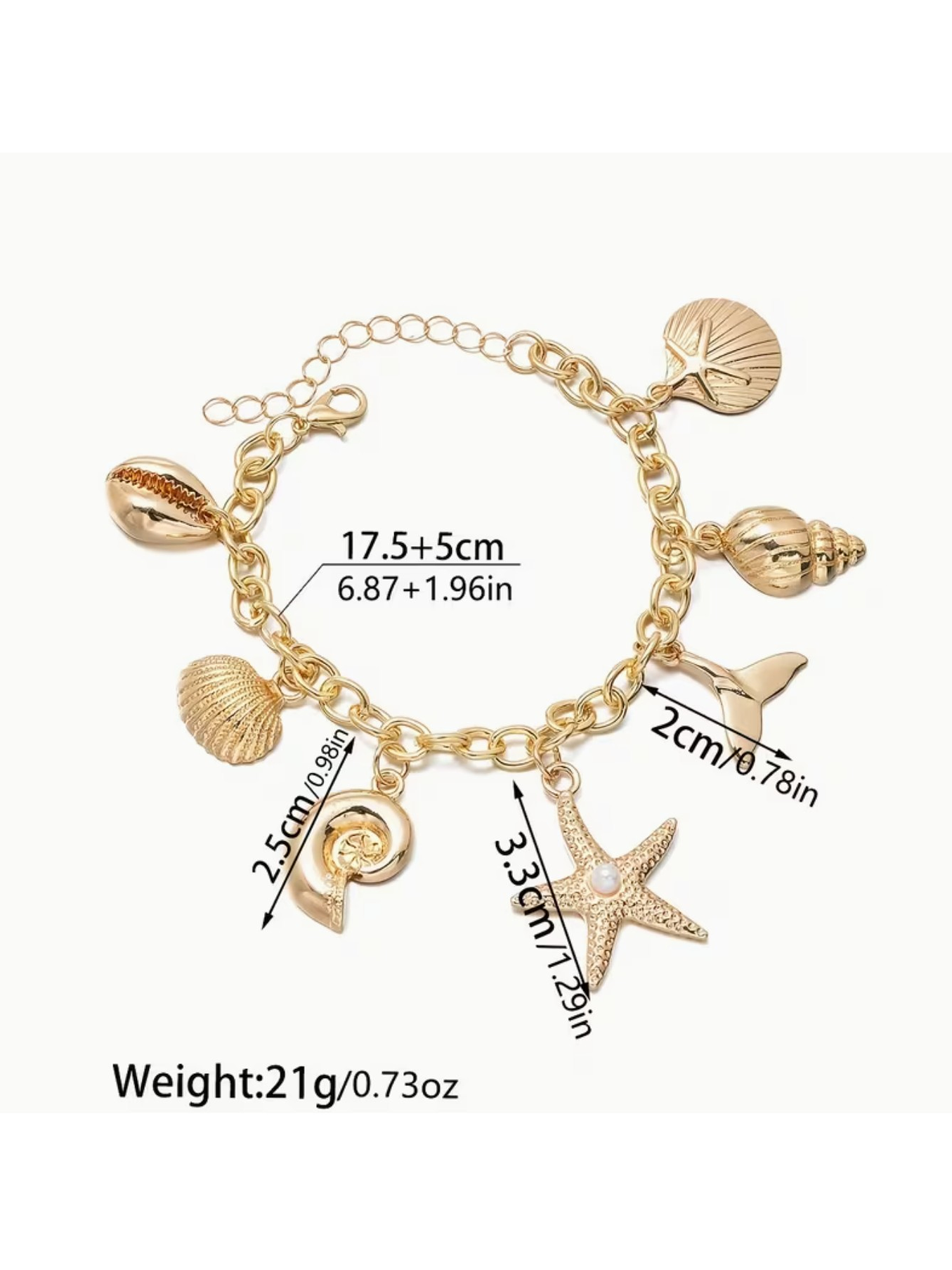 PULSERA VIENTO DE PLAYA, VIENTO DE MAR 18k😍 4