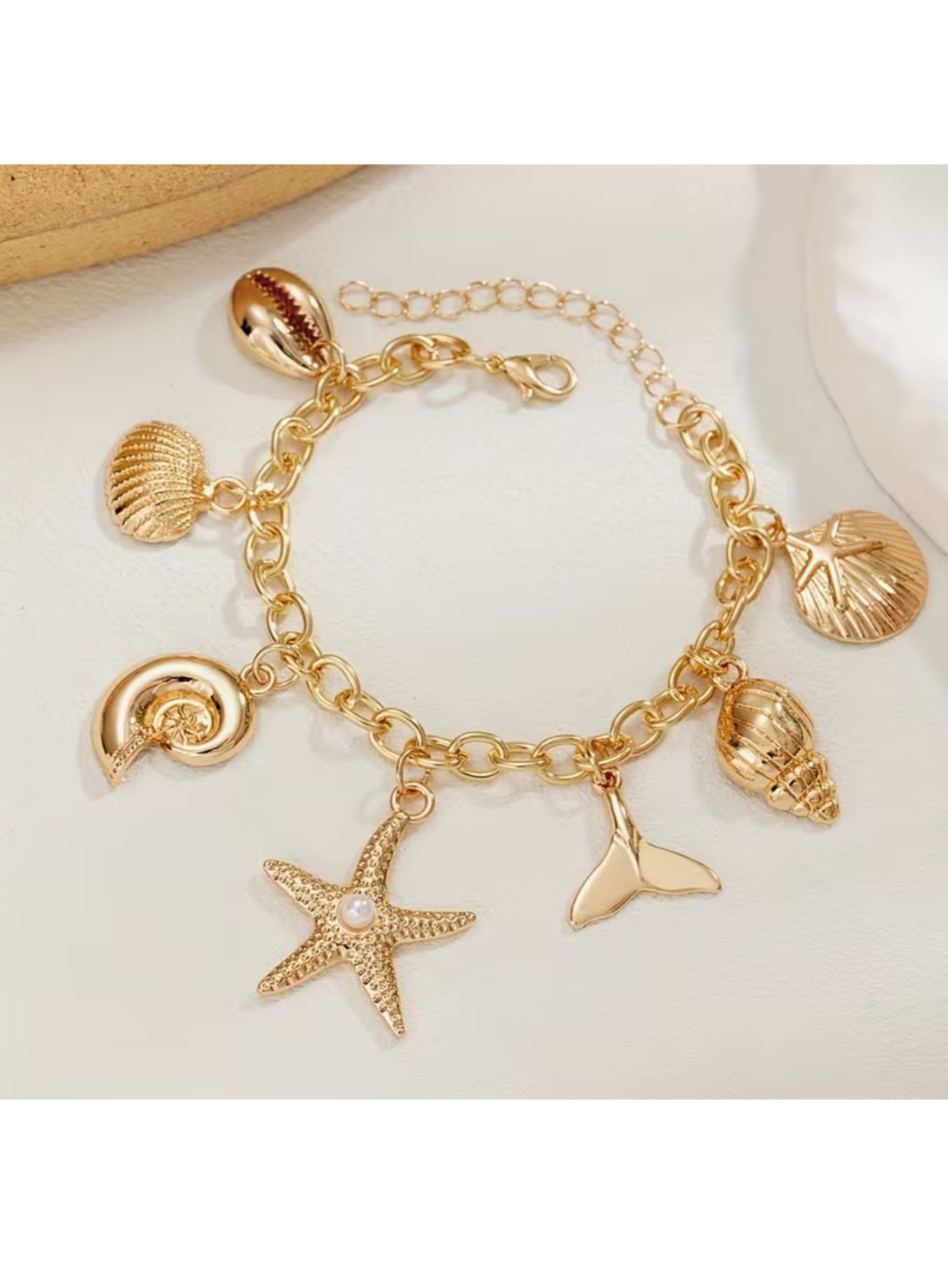 PULSERA VIENTO DE PLAYA, VIENTO DE MAR 18k😍 5