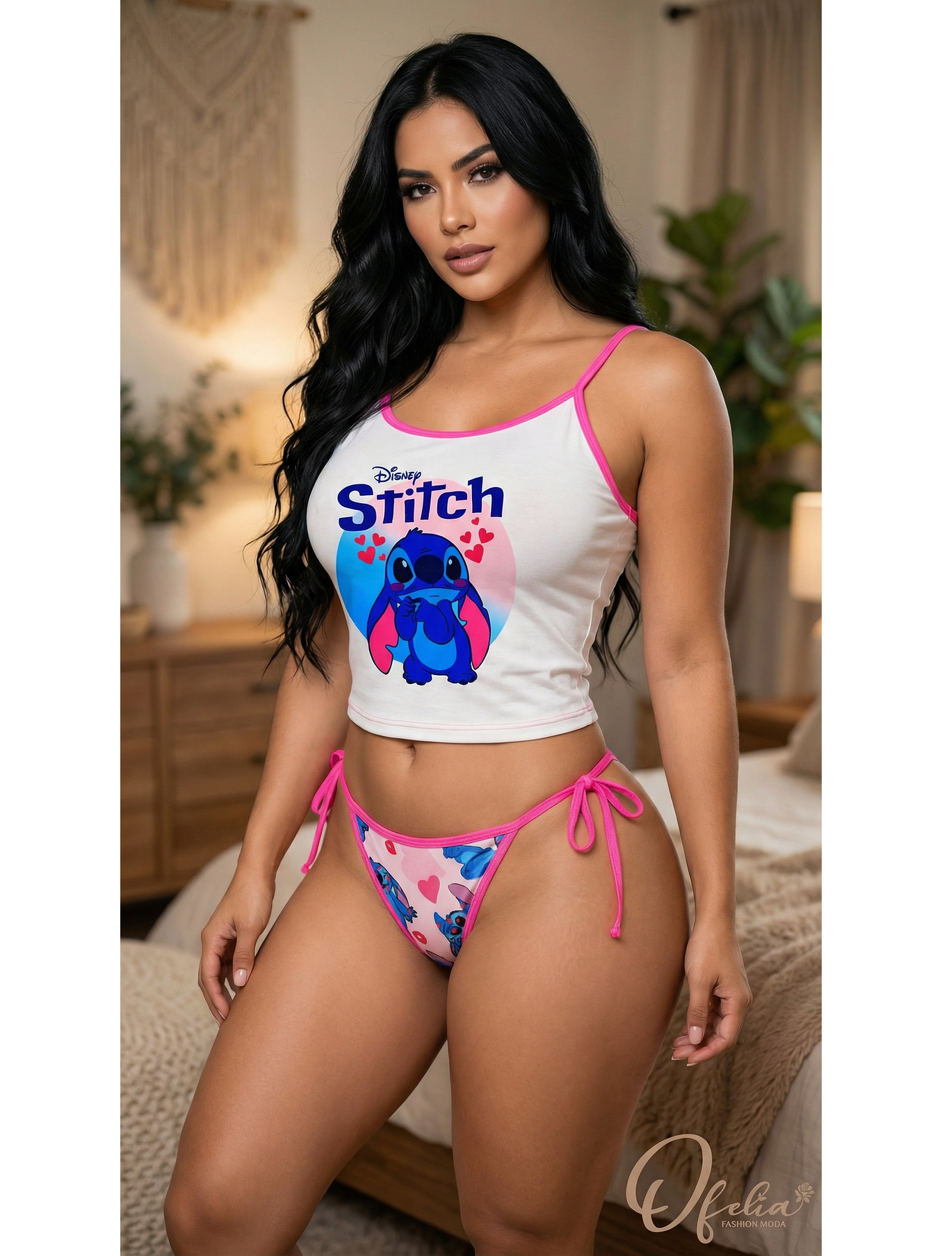 X4 PIJAMA CONJUNTO STITCH💕 4