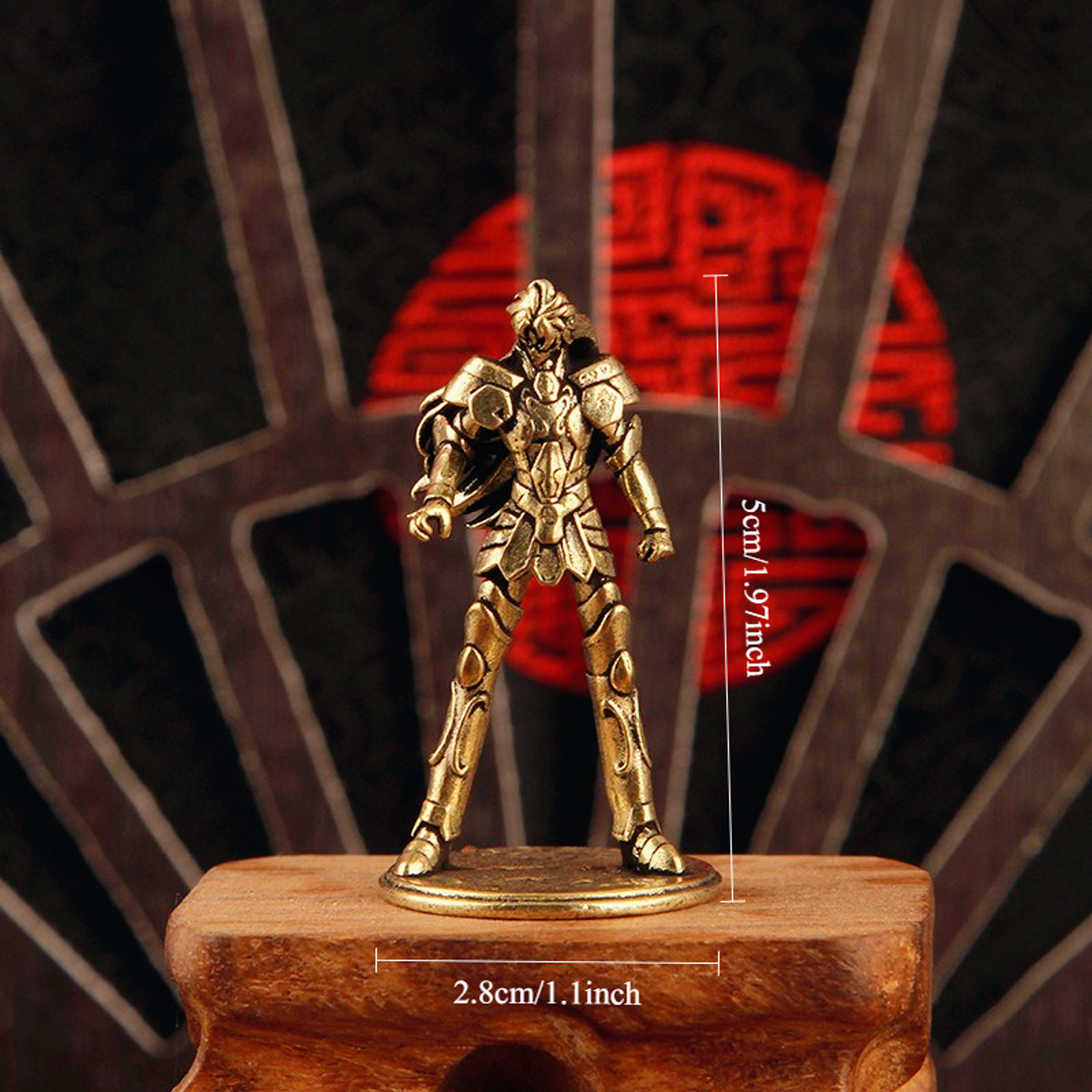 Saint Seiya Collecion de Oro estatuillas 18k 2