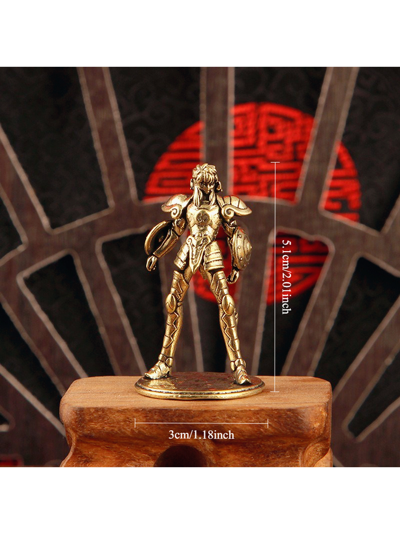 Saint Seiya Collecion de Oro estatuillas 18k 3