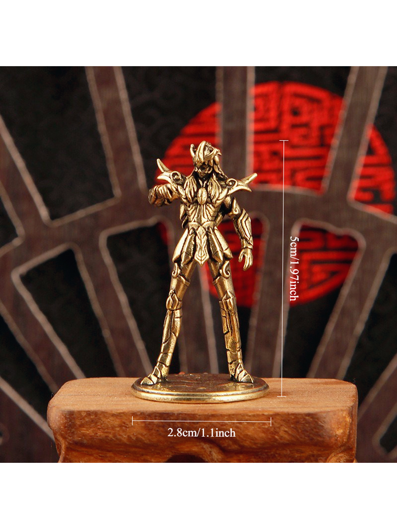 Saint Seiya Collecion de Oro estatuillas 18k 4