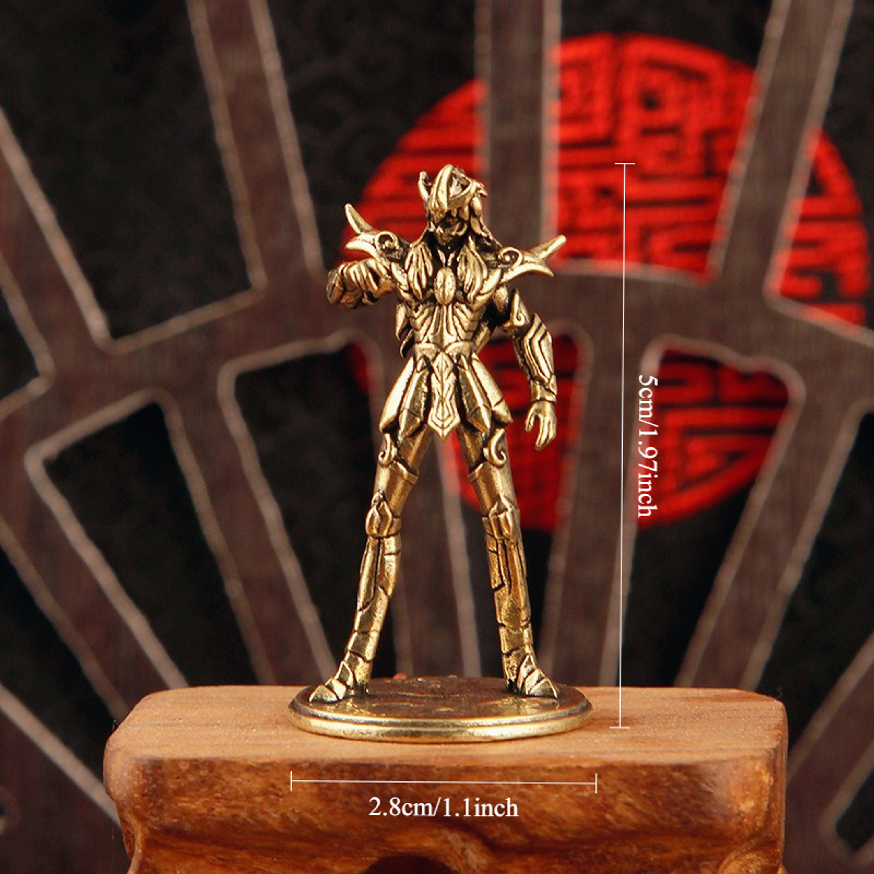 Saint Seiya Collecion de Oro estatuillas 18k 4