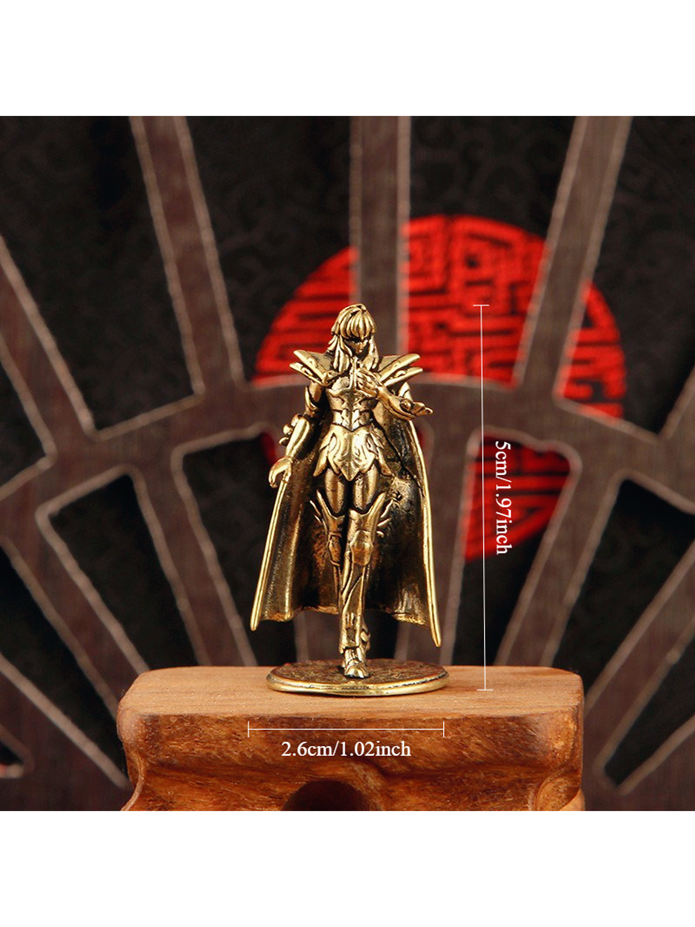 Saint Seiya Collecion de Oro estatuillas 18k 5