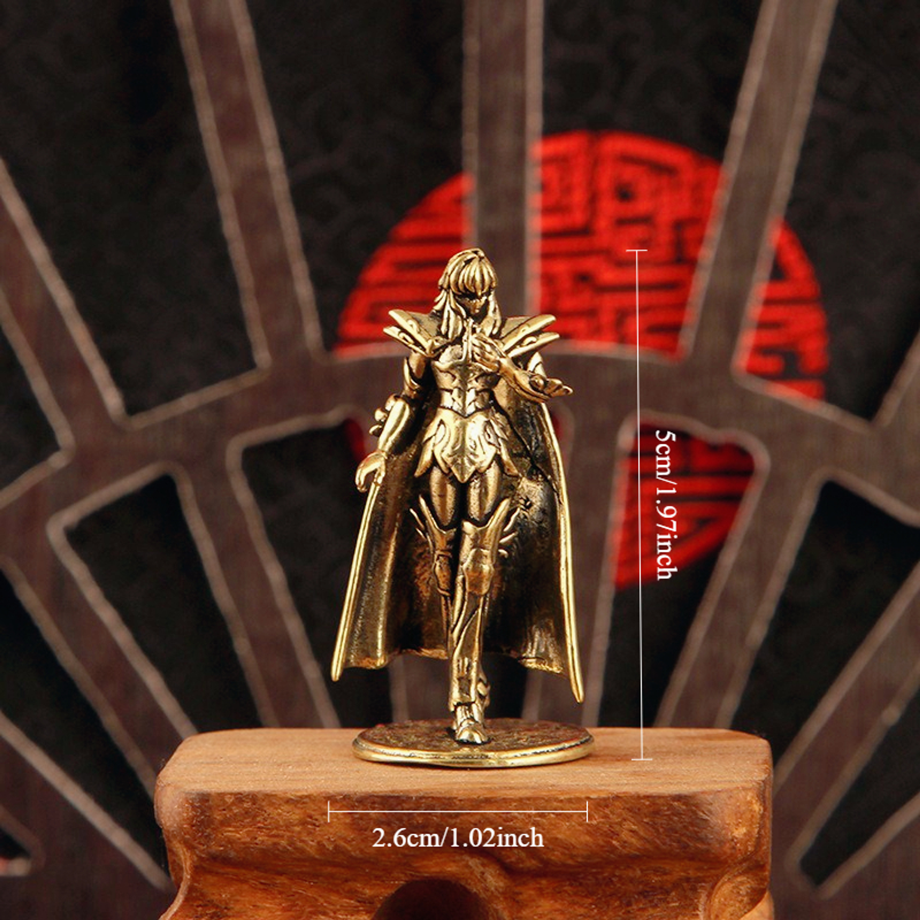 Saint Seiya Collecion de Oro estatuillas 18k 5