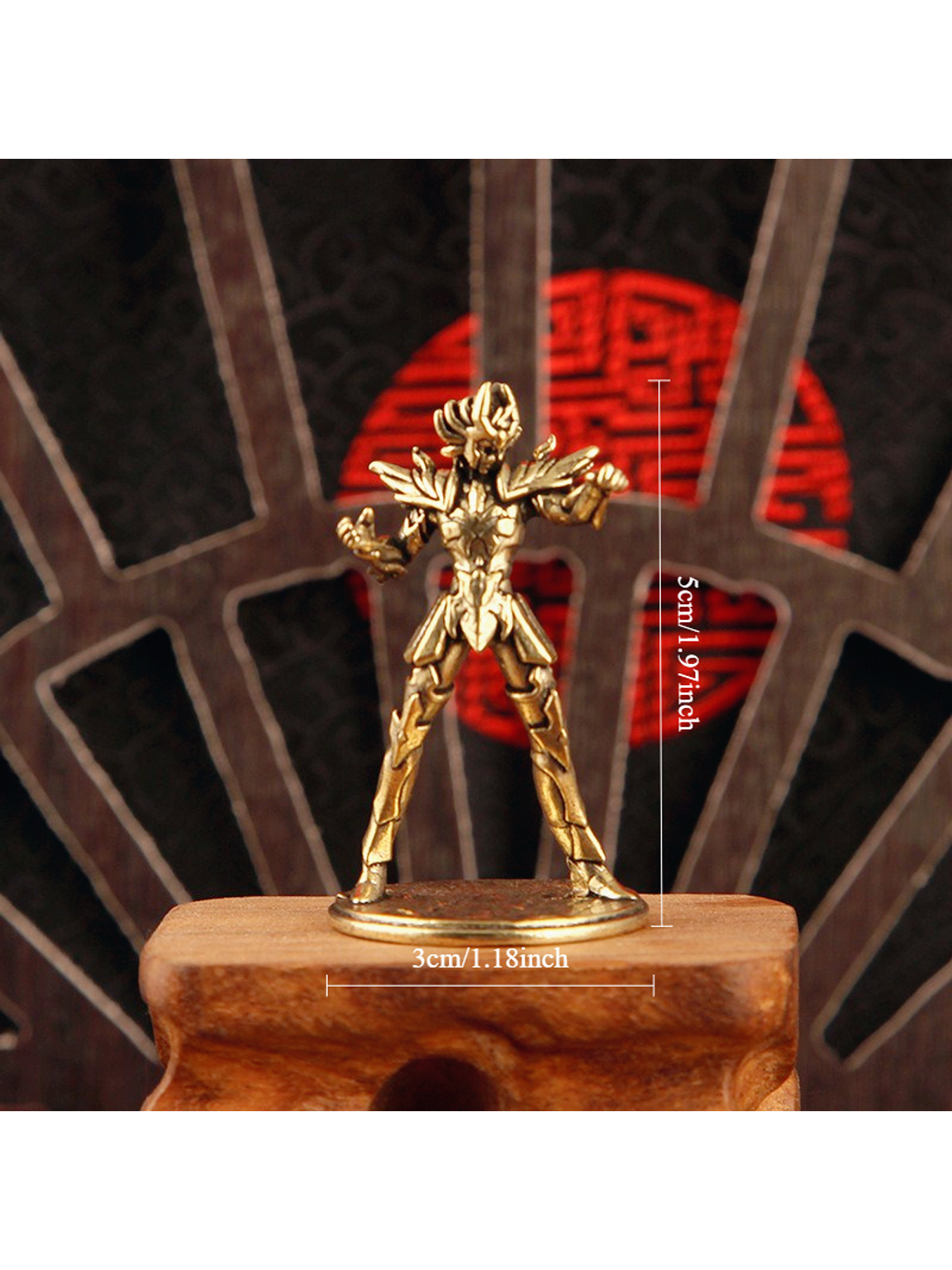 Saint Seiya Collecion de Oro estatuillas 18k 6