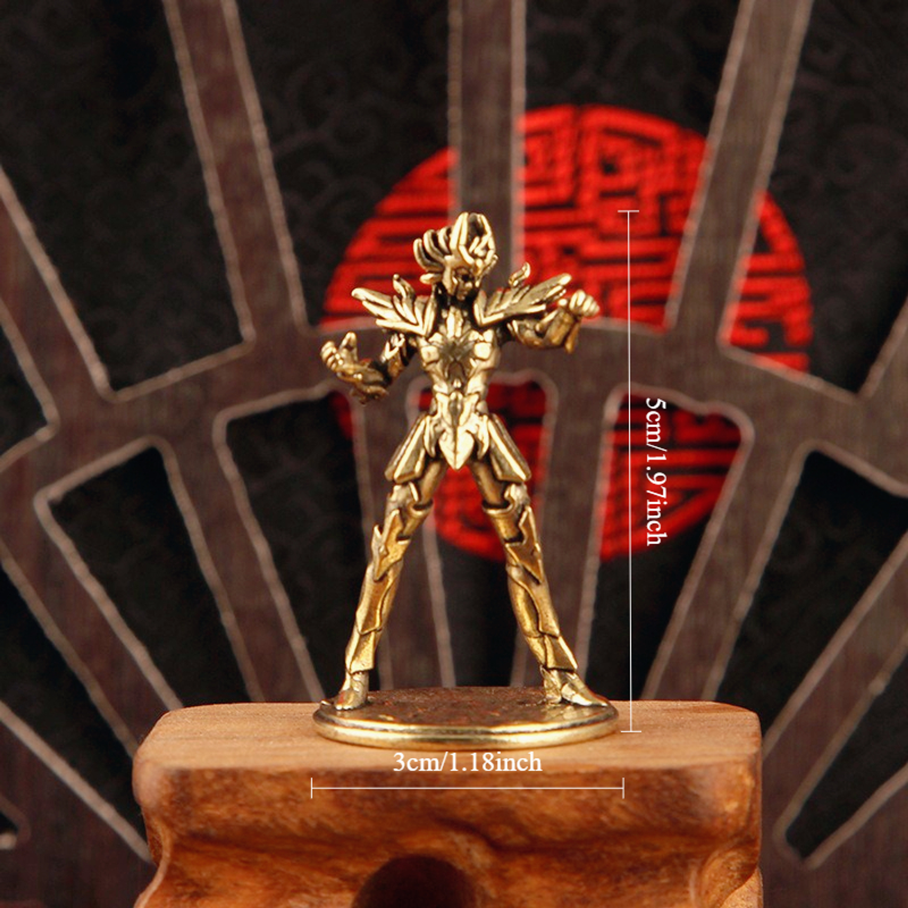 Saint Seiya Collecion de Oro estatuillas 18k 6