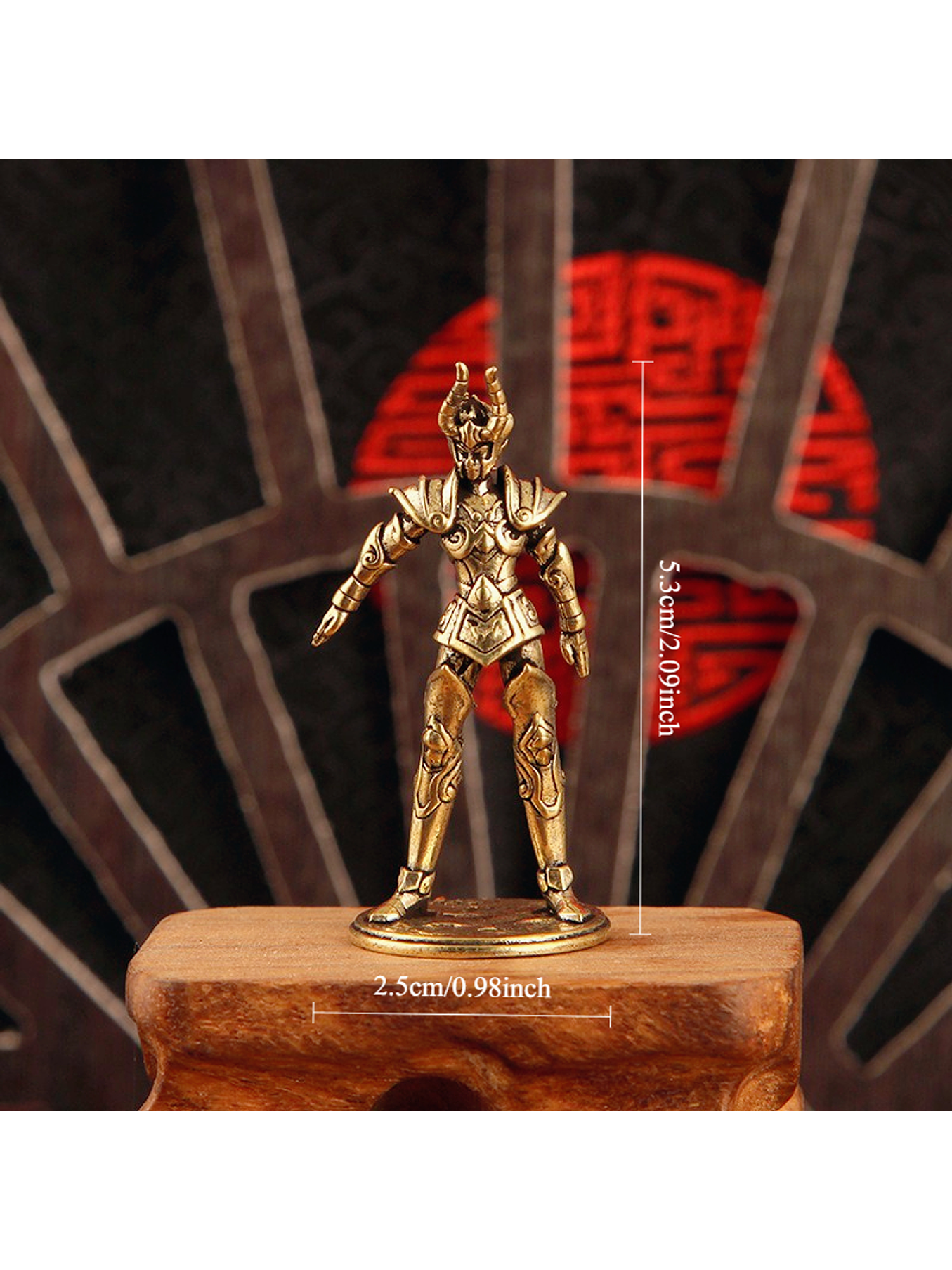 Saint Seiya Collecion de Oro estatuillas 18k 8