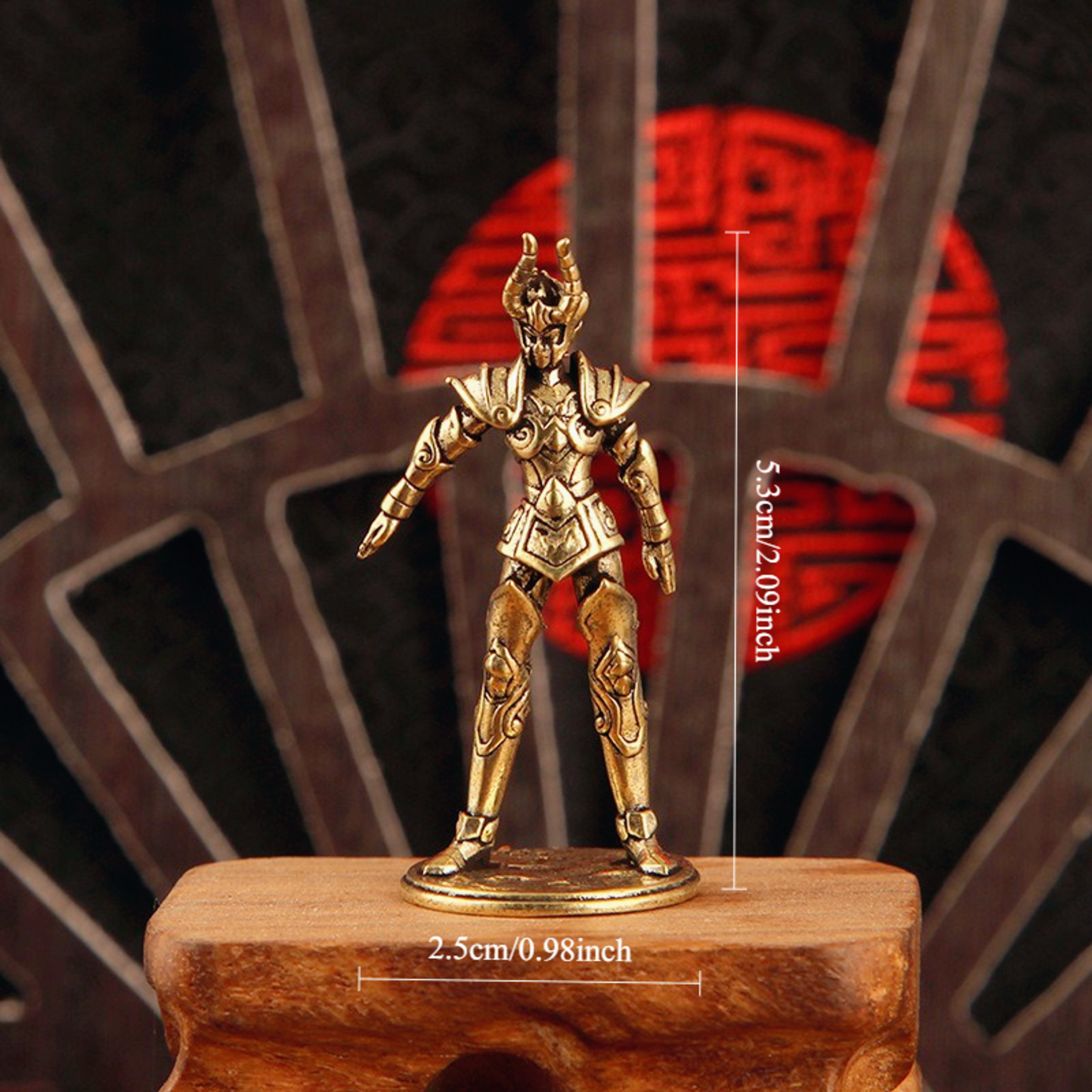 Saint Seiya Collecion de Oro estatuillas 18k 8