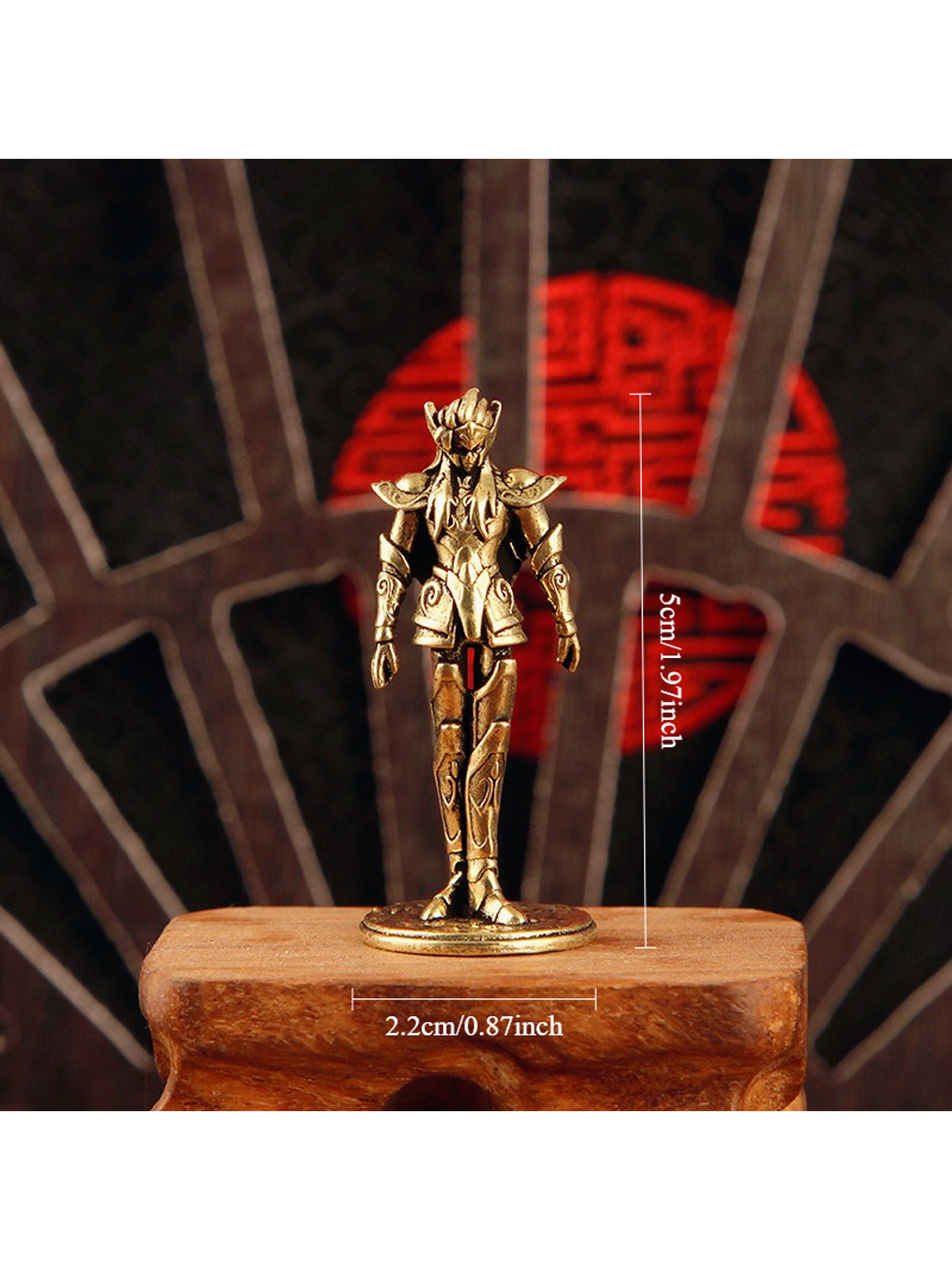 Saint Seiya Collecion de Oro estatuillas 18k 9