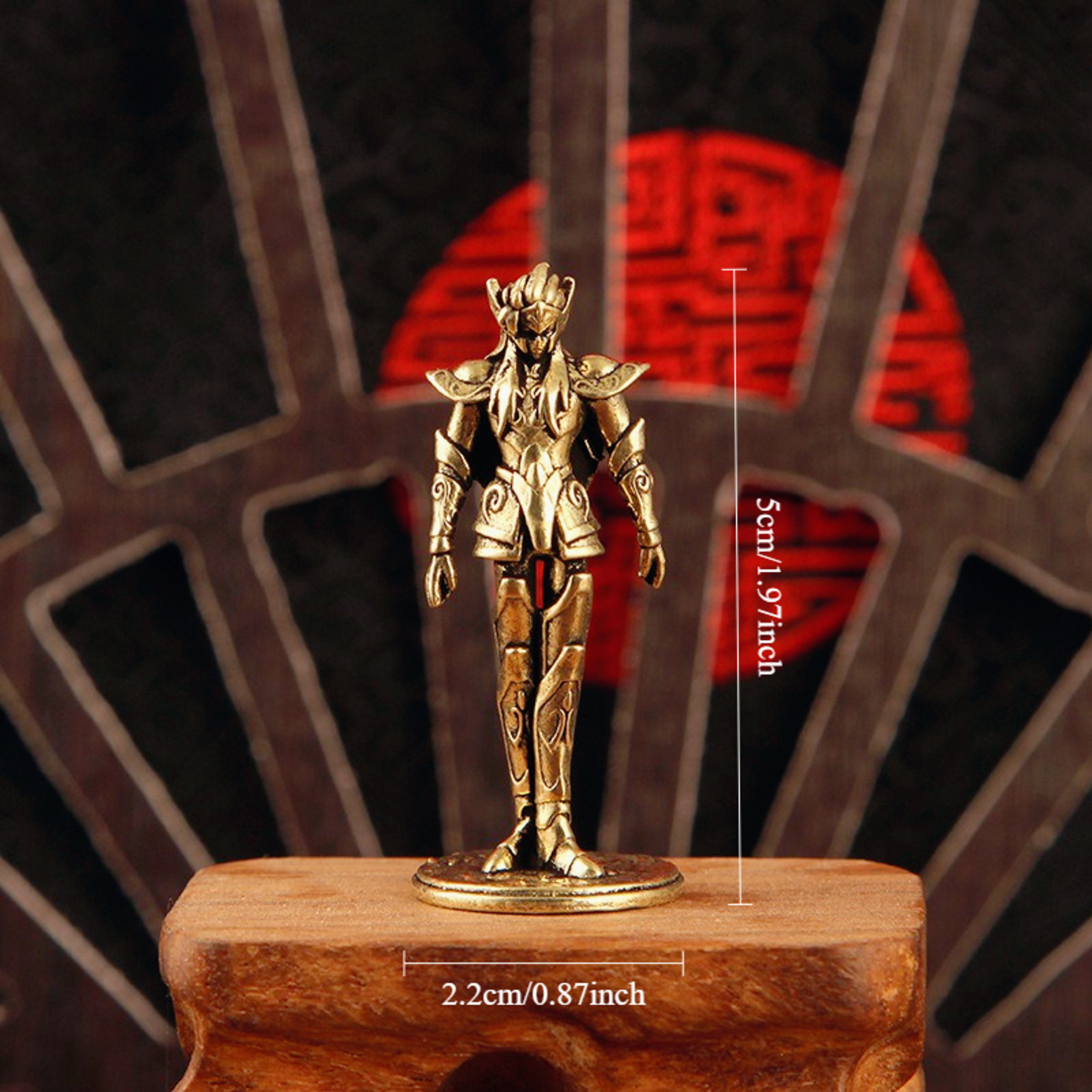 Saint Seiya Collecion de Oro estatuillas 18k 9