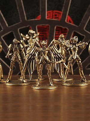 Saint Seiya Collecion de Oro estatuillas 18k