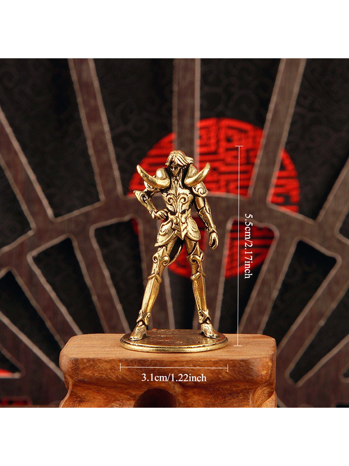 Saint Seiya Collecion de Oro estatuillas 18k 17