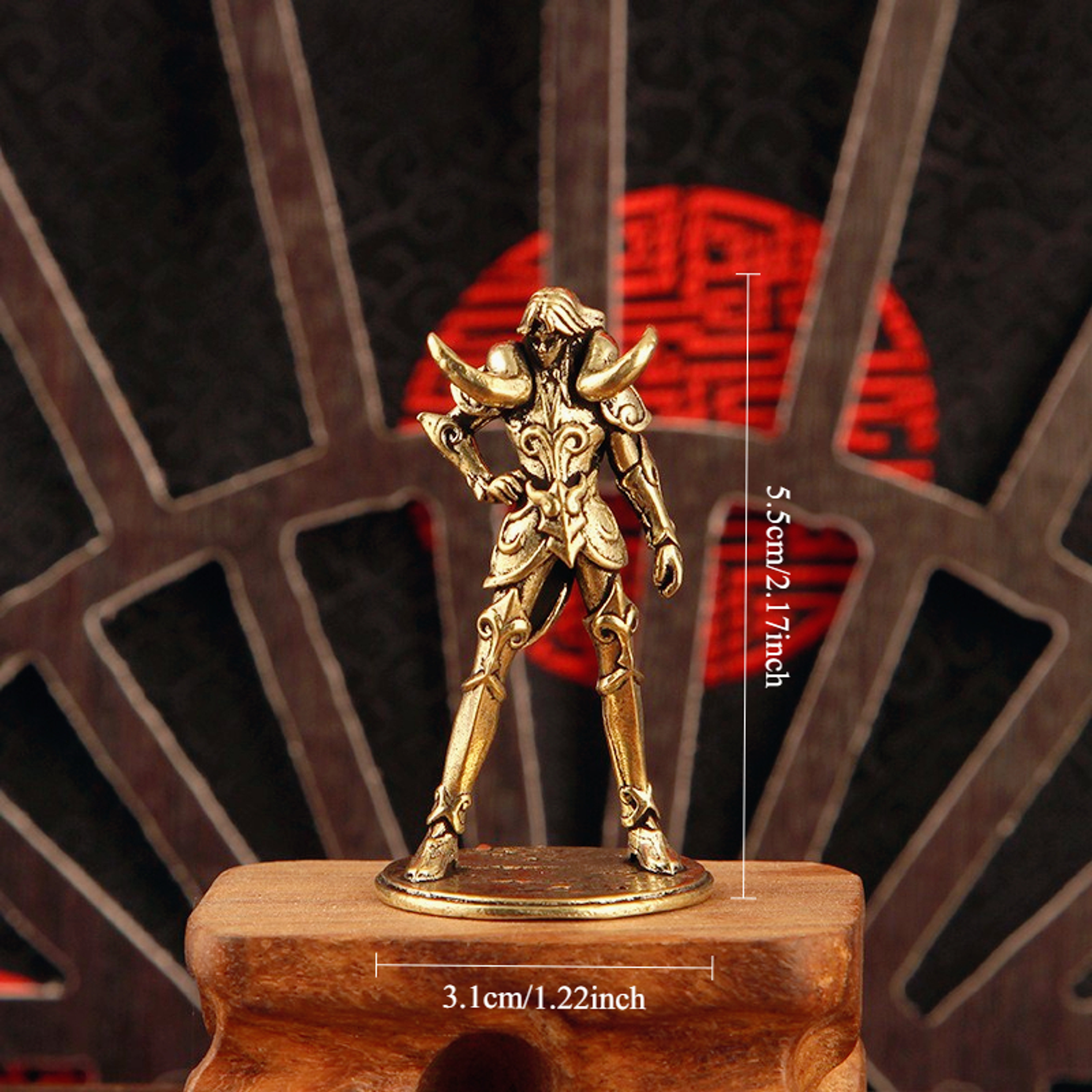 Saint Seiya Collecion de Oro estatuillas 18k 17