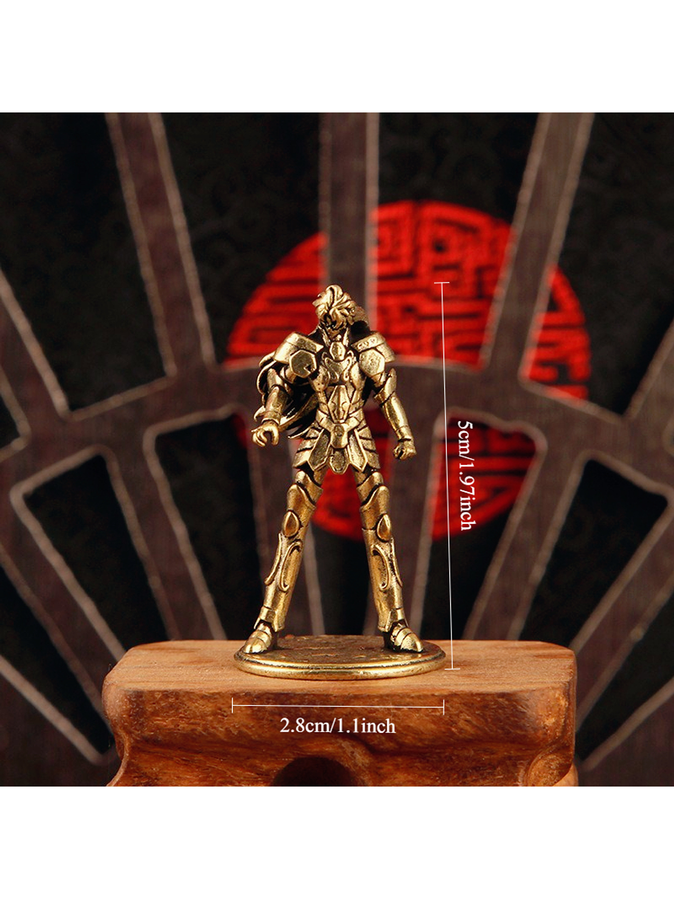 Saint Seiya Collecion de Oro estatuillas 18k 19