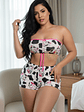 PIJAMA TRÍO STRAPLESS VAQUITA SEXY😍 - Miniatura 6