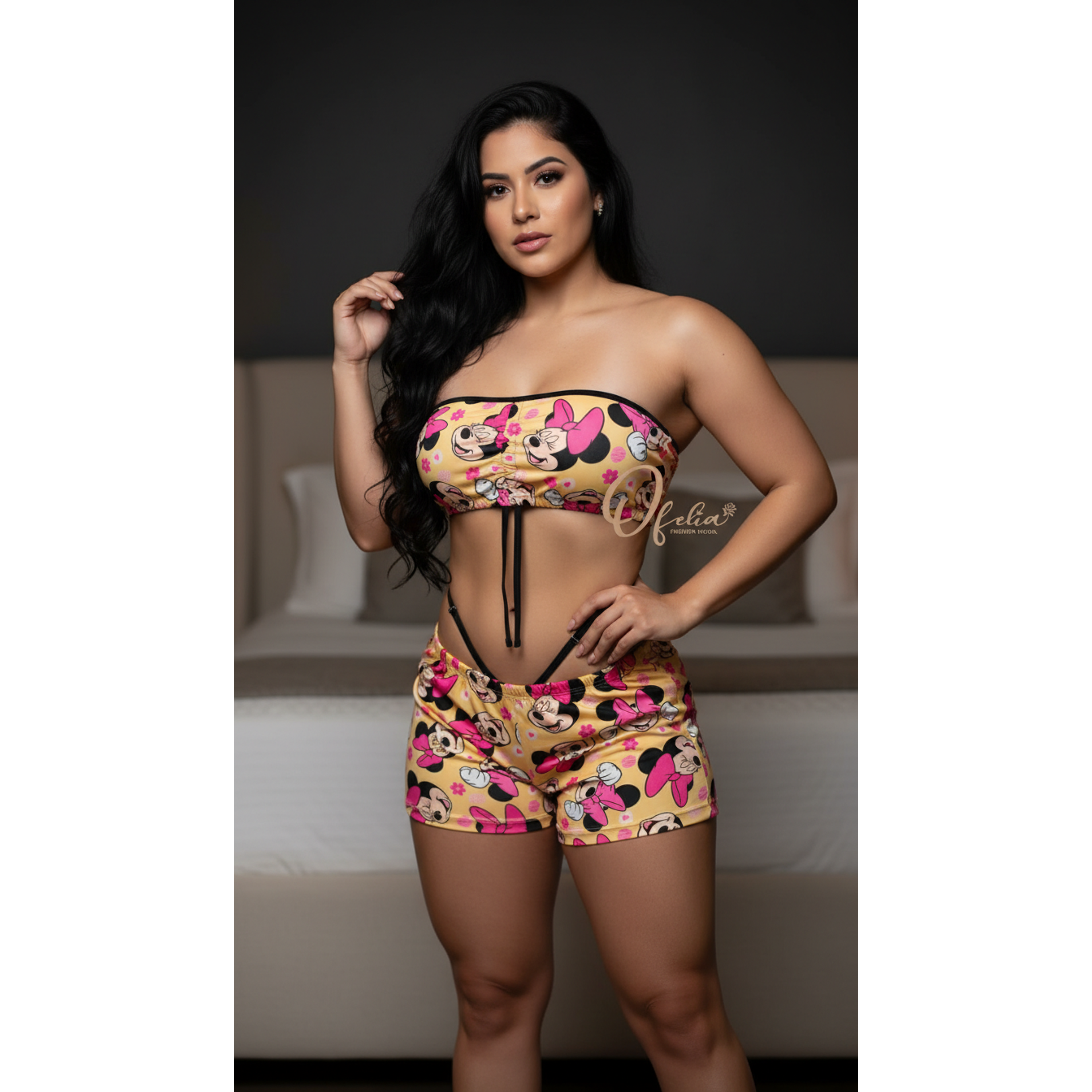 🎀✨ PIJAMA MINIE  3 PIEZAS – DULCE  ✨🎀 5